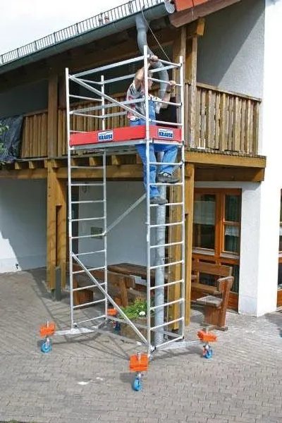 Ал. передвижная вышка ClimTec Н(плат)=3м, Н(лес)=4м, Н(раб)=5м